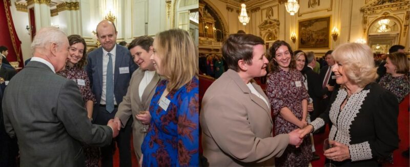 The reception at Buckingham Palace for new MPs